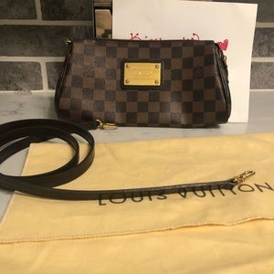 Louis Vuitton Eva clutch -Damier Ebene